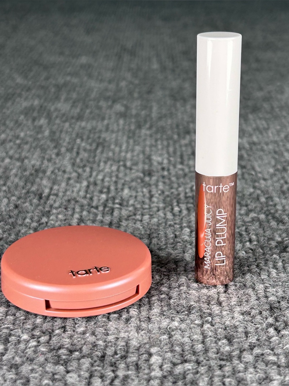 Tarte Travel sz Makeup ~ Maracuja Juicy Lip Plump CHERRY BLOSSOM & Blush PAAARTY